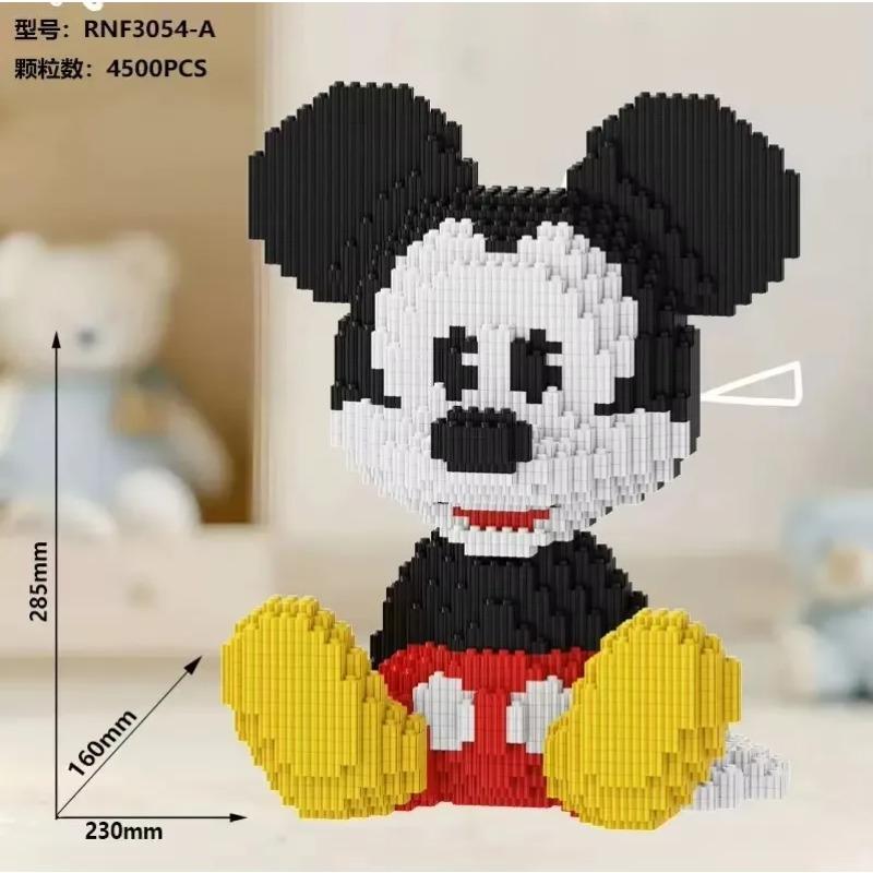 

4500pcs Mickey Mouse Block Toys Sitting in Drawer Mickey Mouse Block Toys Connecting Block Bricks Children s Birthday Gifts