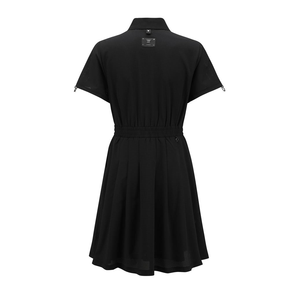 ANEW GOLF Women Unbalance Onepiece_Bk