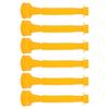 6 Sets Gas Can Spout Replacement Kit Flexible Spouts Threaded Sealing Caps and Washers 8mm Drill Bit