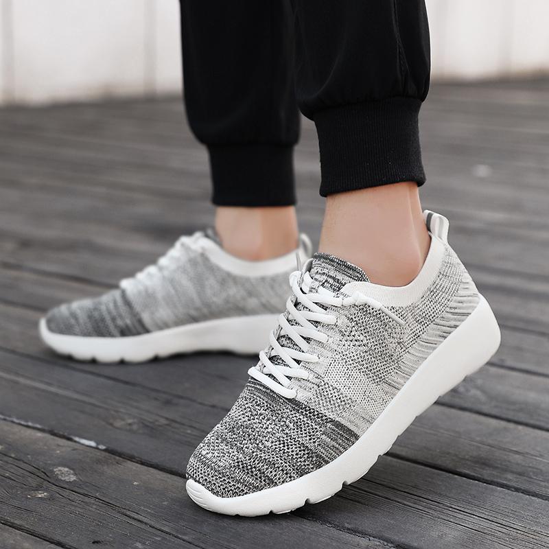 Fashion Trendy Men's Sports Leisure Shoes Summer Breathable Men's Mesh Walking Shoes Versatile Couple's Outdoor Hiking Camping Shoes