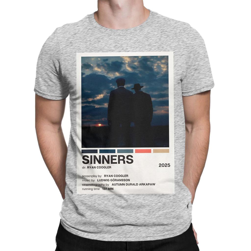 Sinners 2025 White Funny 100 Cotton TShirt Sinners Tees Tops For Unisex