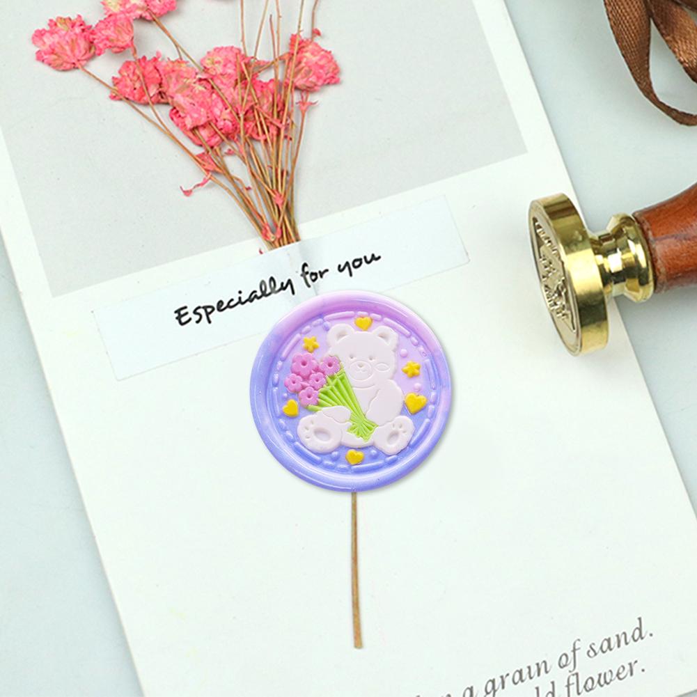 AU Animal Series Stamp Head Classic Vintage Stamps Print Head for Gift Scrapbook