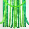 Cheerland Green Party Decorations Clover Streamers Leaf Paper Hanging Banners Shamrock for Wedding Baby Shower St Patrick's Day Jungle Wild One