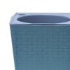 Self Watering Pp Planter Pot Height 27cm Sturdy Versatile with Drainage Holes for Bedroom Kitchen Accessory