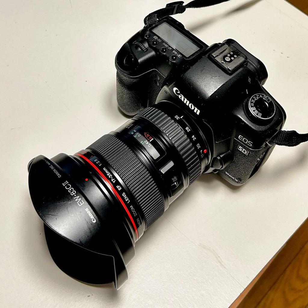 Used Canon EF17-35mm F2.8L USM Ultra Wide-Angle Zoom L Lens, Working OK