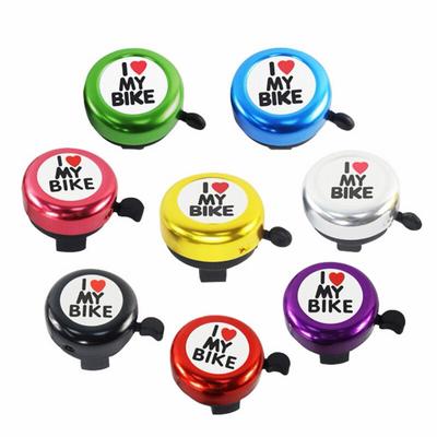 8 farben Nette Fahrrad Glocke Lenker Glocke Lauter Ton Fahrrad Glocken Alarm Warnung Glocken Ring Fahrrad Zubehör Radfahren Ring Horn