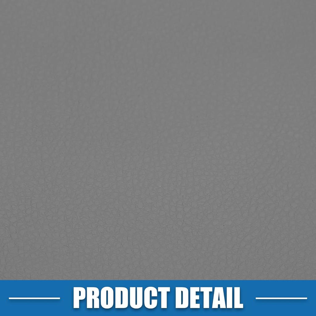 Car Front Door Panel Armrest Cover Interior Door Trims for Hyundai Santa Fe 2006-2012 Gray 1 Pair