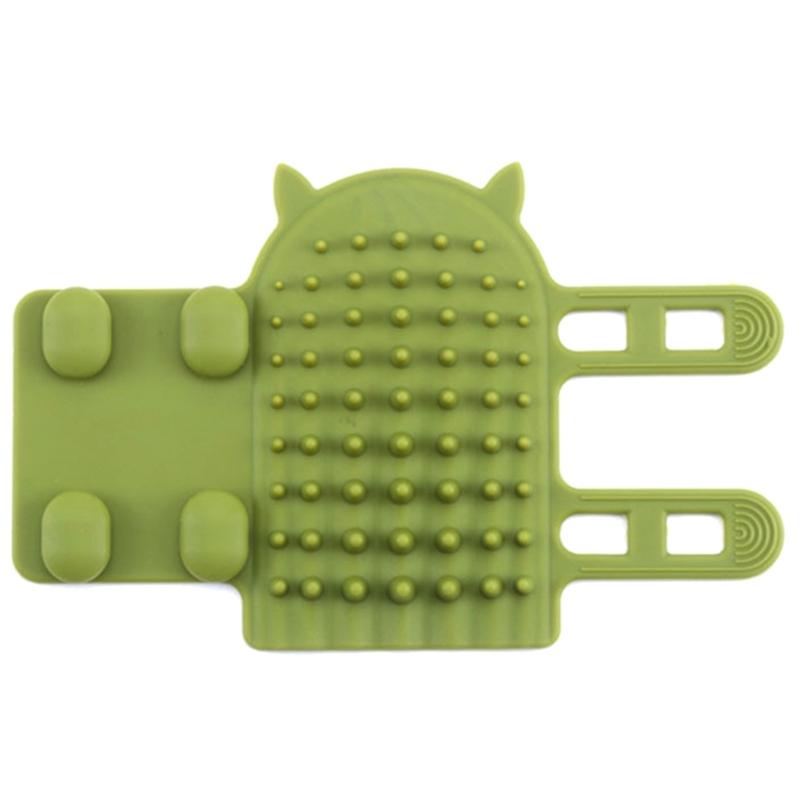 Cat Massager Brushes Corner Scrapeer Hair Removal for Cats Beauty Grooms Corner Brush Removable Cat Grooming Brush