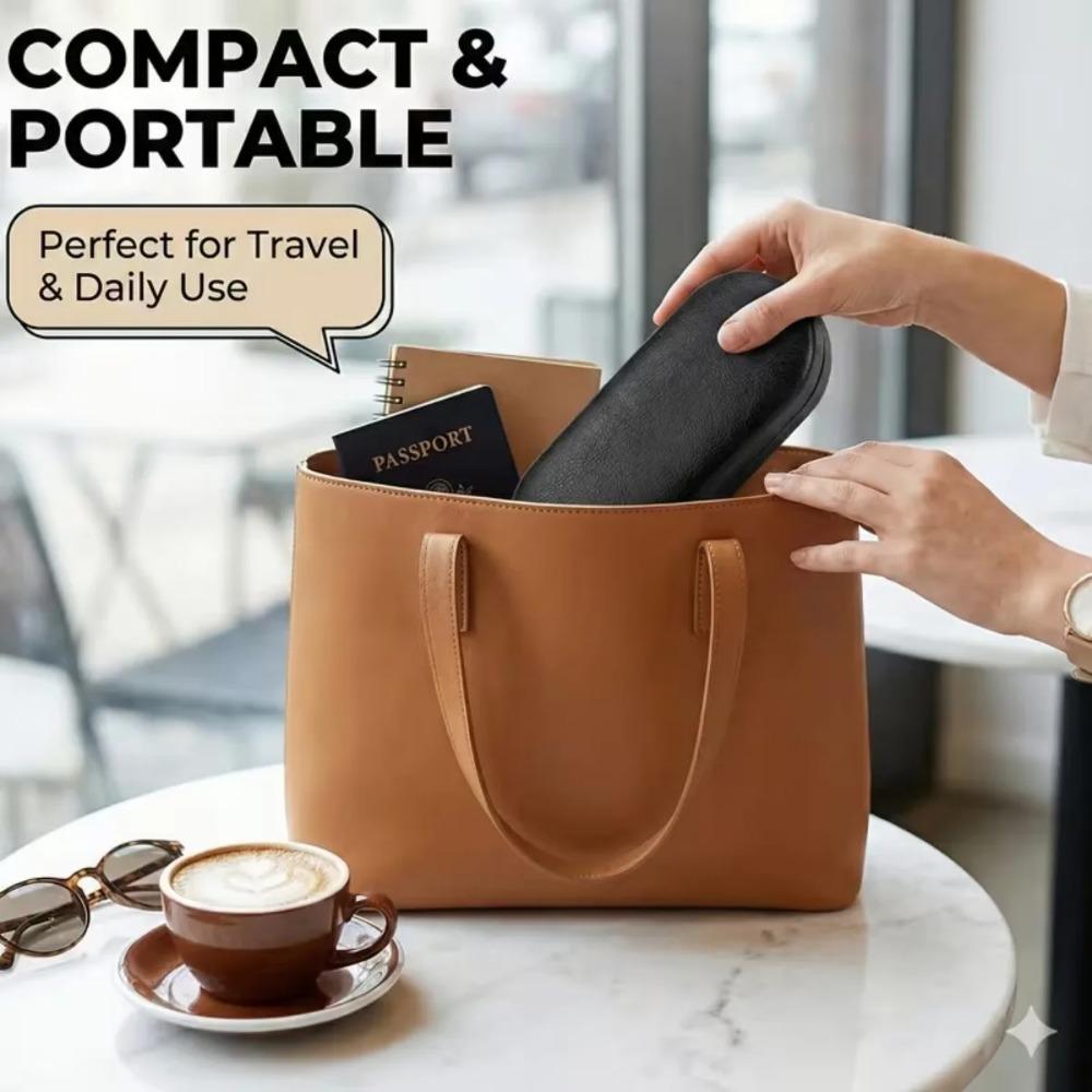 Dvouvrstvé kožené pouzdro na brýle s držákem na pouzdro na kontaktní čočky pro muže ženy Doplňky pro uložení brýlí slunečních brýlí