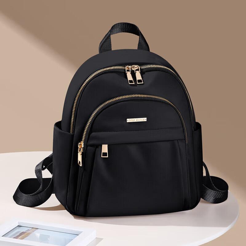 GOLF Travel Backpack, Casual Bag, Water-Resistant, Black