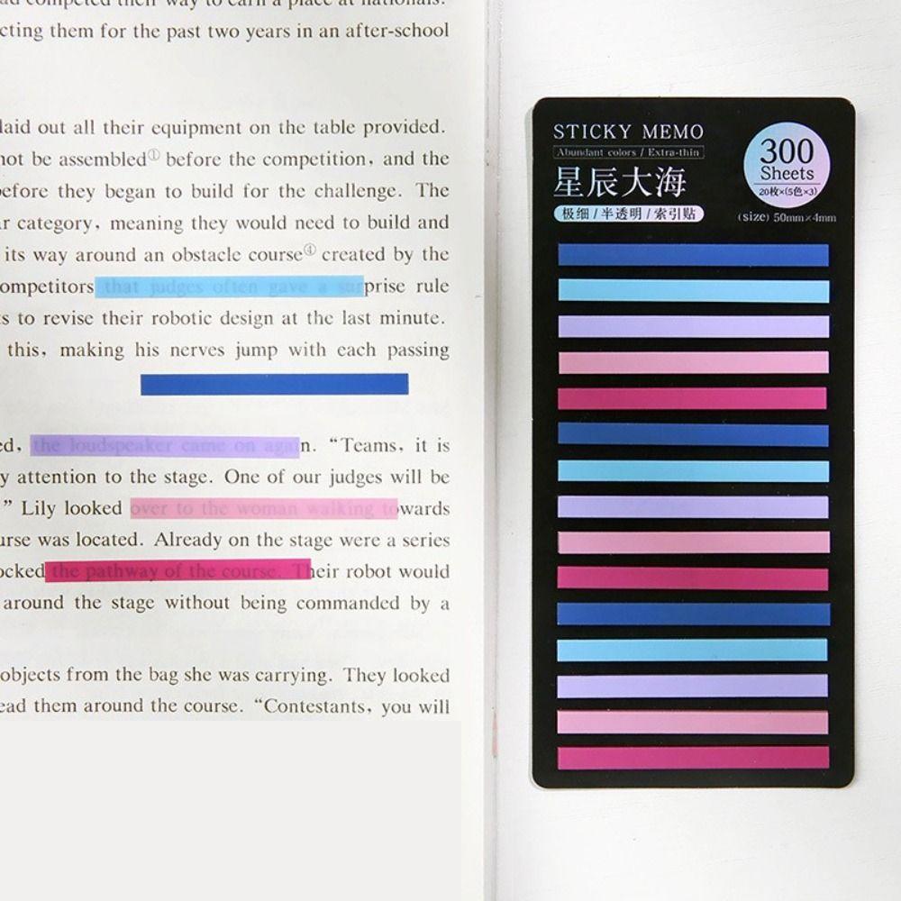 Supplies Sticky Notes Stationery Posted It Sticky Notes Reading Label Label Bookmark Index Stickers