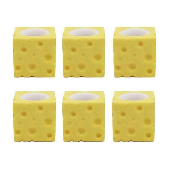 1/3/6/12 Stück Pop-Up Hase Karotte Quetschspielzeug Angstlinderung Poppender Hase Käse Fidget Spielzeug Langsam aufsteigend Entspannung Stressball Osterkorb Füllmaterial