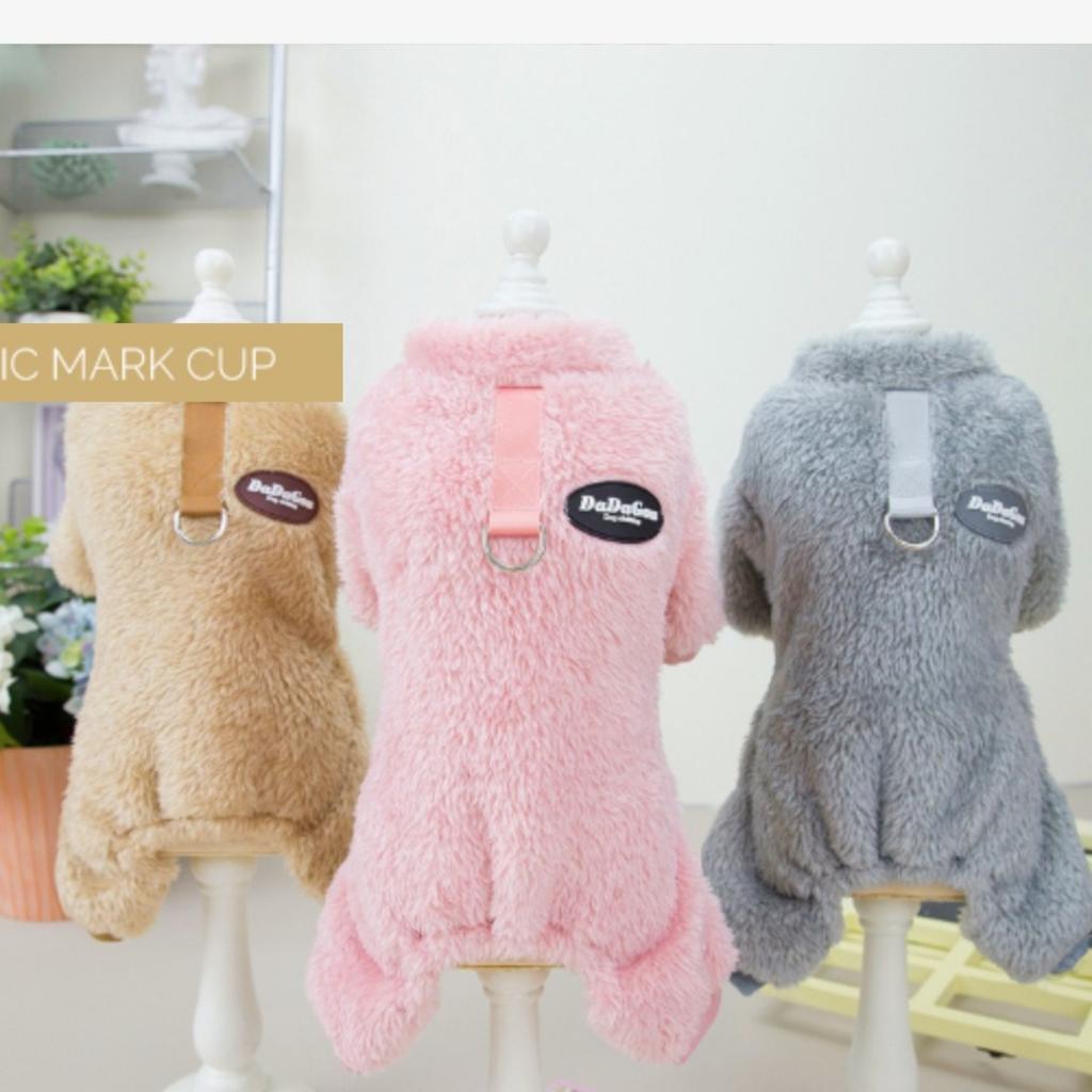 Pet Clothing, Dog Clothing, Pet Clothing, Pull Tab Fasteners, Four Leg Fleece Clothing, Thermal Insulation