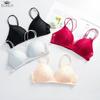 Women's Lace Floral Bralette Bra Solid Color Sleeveless Vest Push Up Crop Tank Top Sexy Underwear