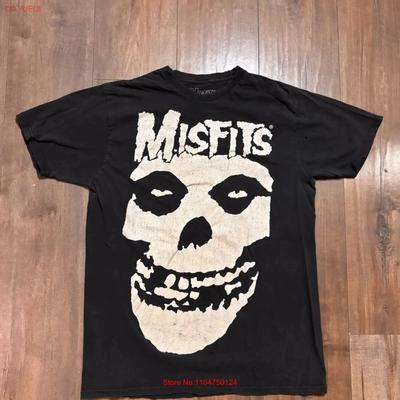 Vintage Y2K Misfits 2013 T Shirt Men's Size XL Skull Logo Punk Rock Band Vintage Washed Graphic Casual Versatile Stylish Unisex