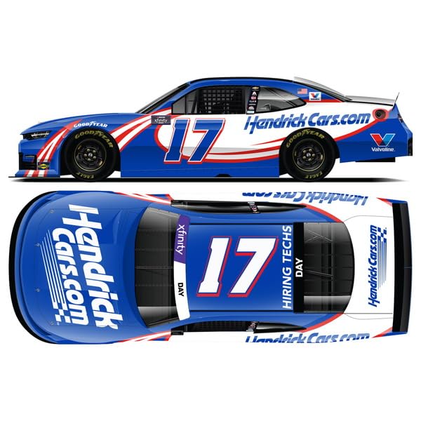 

Kyosho Lionel Racing NASCAR серия Xfinity 2025 Chevrolet Camaro ZL1 Кори Дей Готовая модель LR322812 1/64 HENDRICKCARS.COM #17