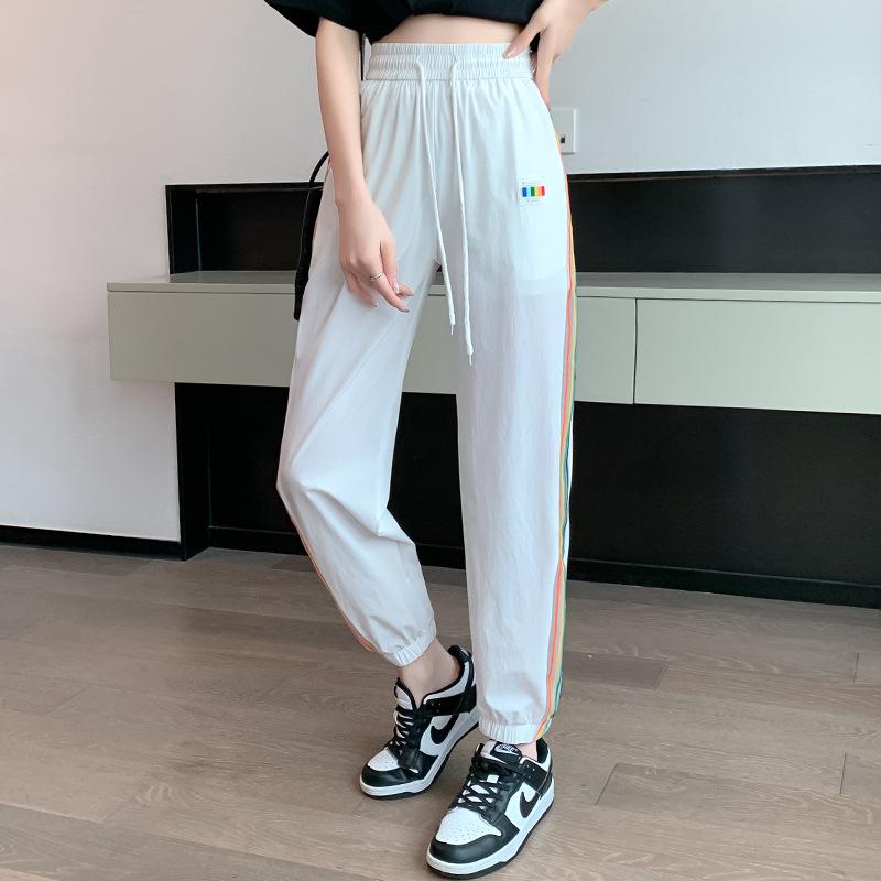 Sommer Neue Lässige Lockere Leggings Sommer Dünne Harlan Hose