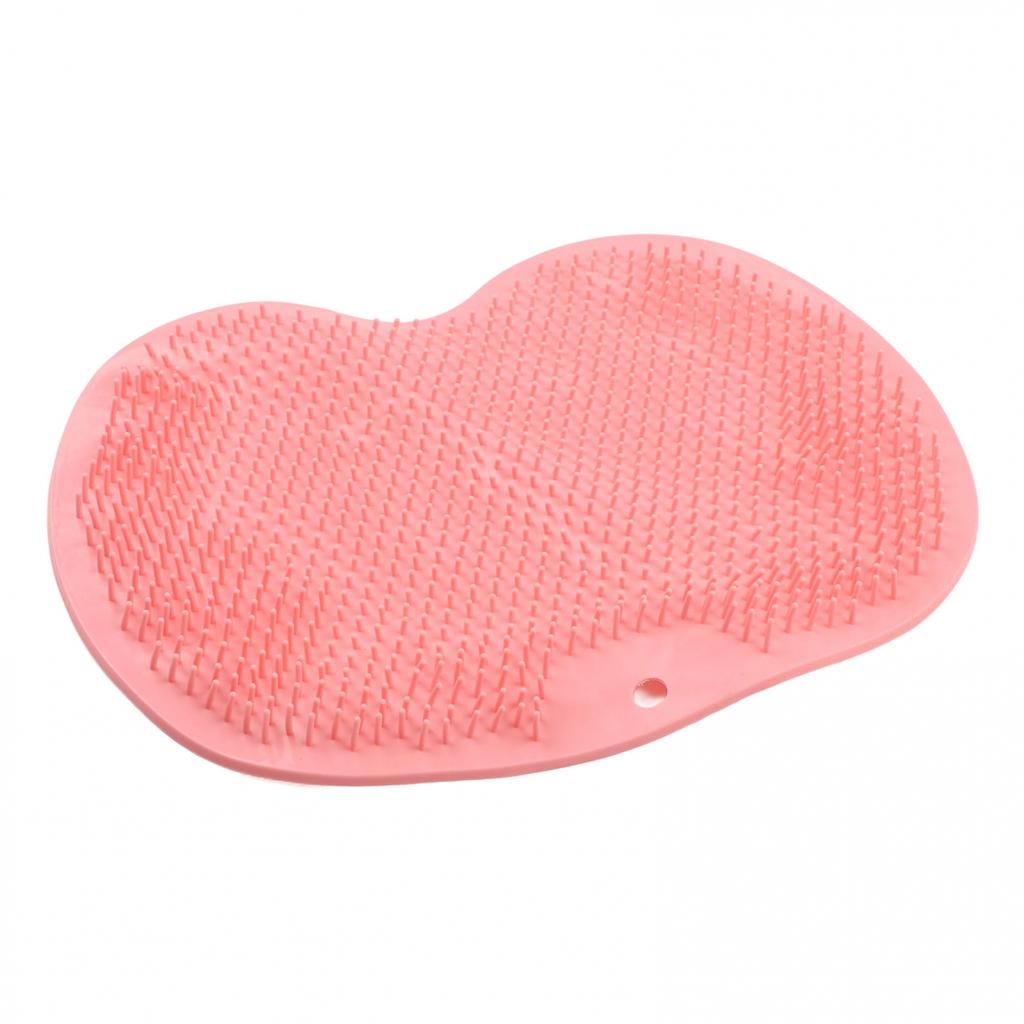 Effortless Silicone Bath Scrubber for Back and Foot Easy to Clean and Store