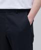 Musinsa Standard Wool Blend Relaxed Tapered Hidden Banding Crop Slacks [Navy]