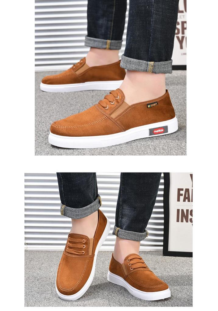 Men's Casual Slip-on Breathable Cloth Shoes for Driving