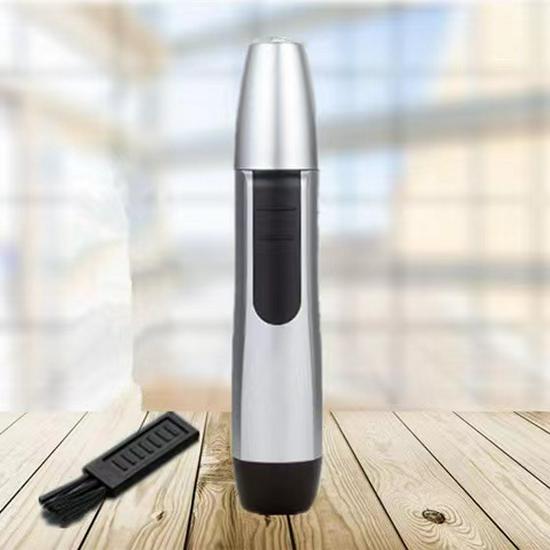 Exquisite & Stylish Electric Nose Hair Trimmer for Beginners - Unisex Round Shaver