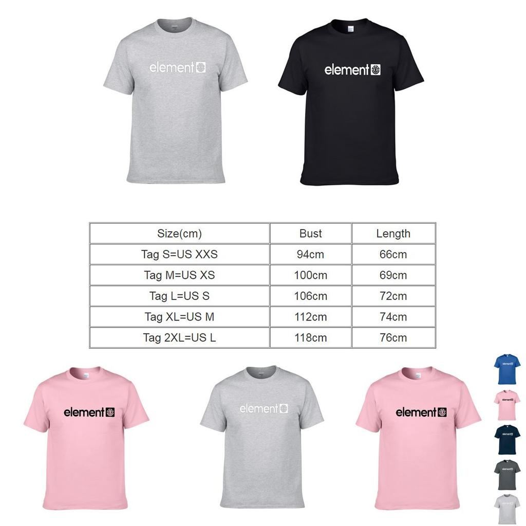 Premium Cotton Blend Element Printing Tees For Men And Women With Short Sleeves