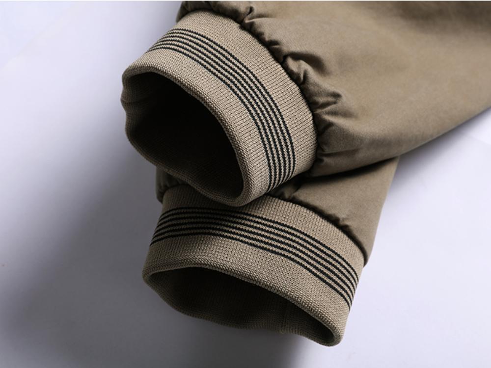 Men Jackets Casual Solid Fashion Vintage Warm Coats Plus Size Winter Jacket Men