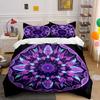 "Mandala Design Three-Piece Set for Home" Soft Comfortable Duvet Cover Bedding Set Included 1*Duvet Cover & 2*Pillowcasesgift