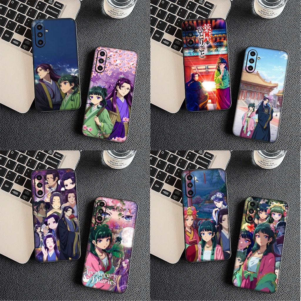 Maomao The Apothecary Diaries Jinshi Phone Cover for Xiaomi Redmi Note 12 10 11 9 8 Pro 10C 12C 9T 9A Note11 Note12 5G 4G Case