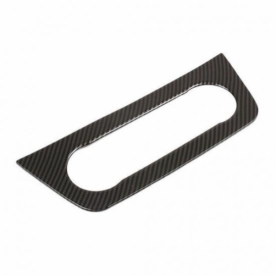 Carbon Fiber Console AC Switch Control Cover Trim Fit For Benz GLE GLS 2016-