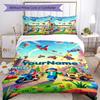 Roblox 397 Customize your name Bedding Set Breathable Duvet Cover with Pillowcases Home Decoration Birthday Gift
