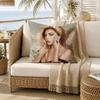 hot singer lady gaga Pillow Case for Sofa Living Room Home office Decor Protective Cover