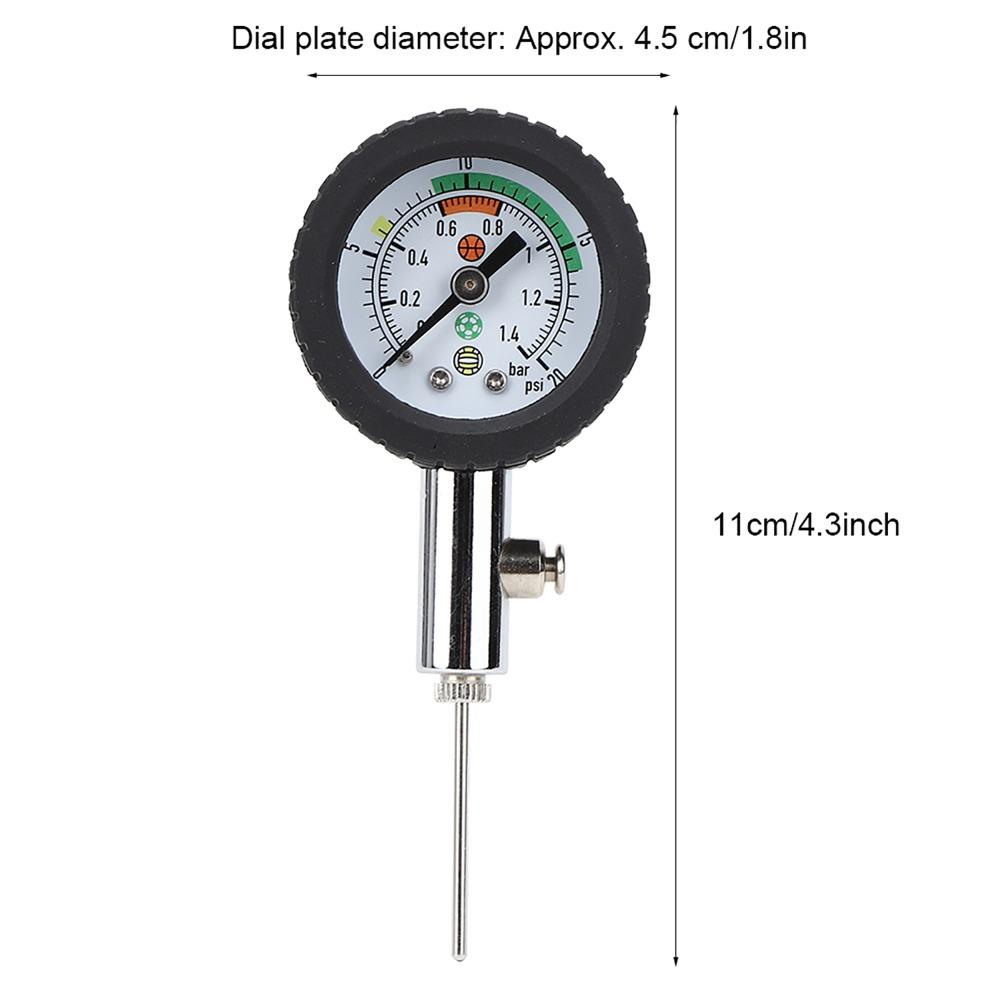 Mini Universal Pressure Gauge Accurate Air Pressure Gauge Basketball Pressure Measurement