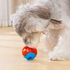 Dog Food Leakage Chew Ball Bite Resistant Pet Treat Dispensing Squeaky Toy Puppy Teething Interactive Boredom Enrichment Toy
