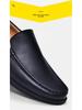Herren Atmungsaktive Weiche Leder Slipper, Slip-On, Größen 37-46, Ideal für Mittelalte und Ältere
