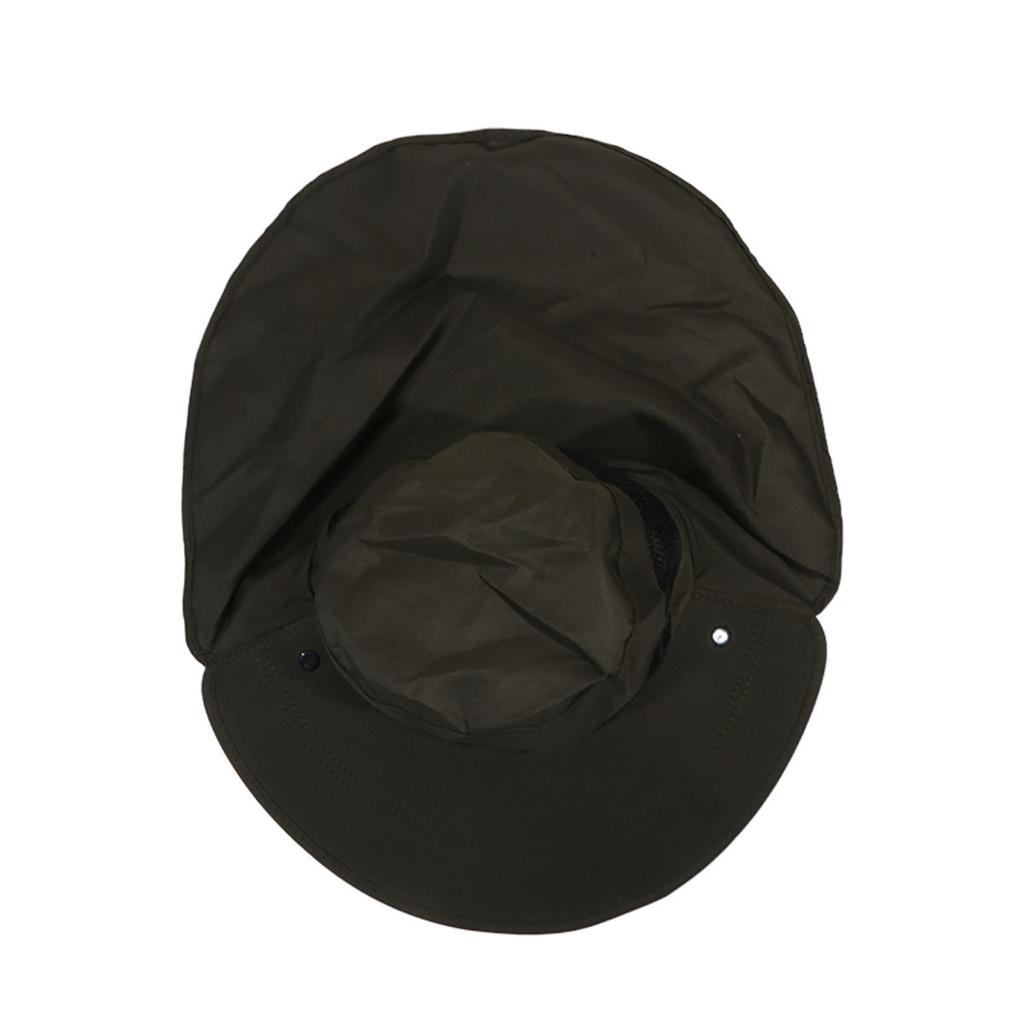 Summer Sun Hats UV Protection Outdoor Hunting Fishing Cap for Men Women Hiking Camping Visor Bucket Hat Neck Flap Fisherman Hat