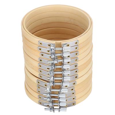 Κεντητικές Τσέρκες Κύκλος Τσέρκα Κεντήματος Στεφάνι Ξύλινο Πλαίσιο Κρεμ Χρώματος Εργαλεία DIY