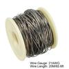 Uxcell 1pcs 20/50/100m Heating Resistor Wire Nichrome 0.8mm AWG20/21/22/24/27/28/30 Gauge Resistance Wires for Heating Elements