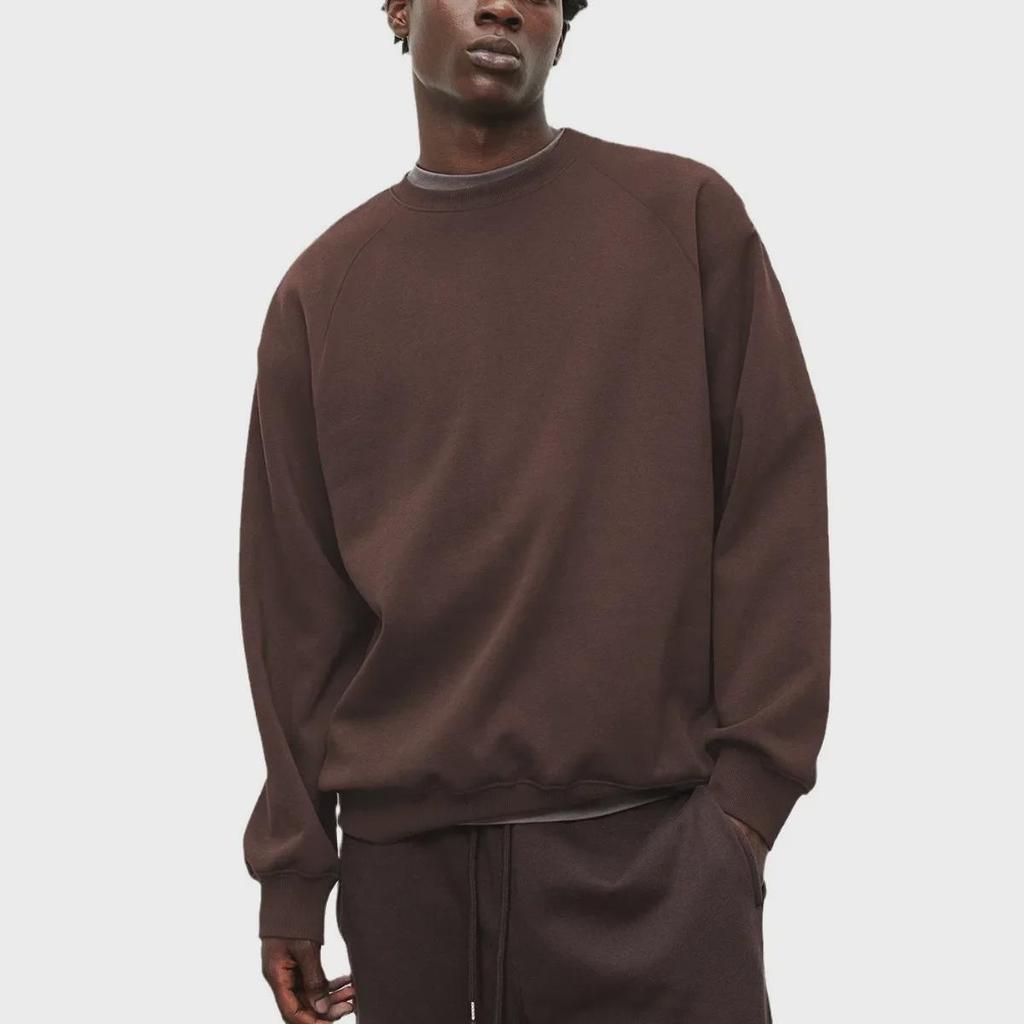Men's Loose Casual Long Sleeve Pullover Sweatshirt - Autumn and Winter Round Neck, Student and Couple Style