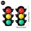 Racing Theme Party Decor Black and White Plaid Wheel Foil Balloon Sport Car Traffic Light Balloon Birthday Racing Party Supplies