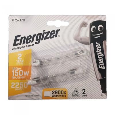 120W (150W) J78 Energy Saving Halogen Linear 2pk