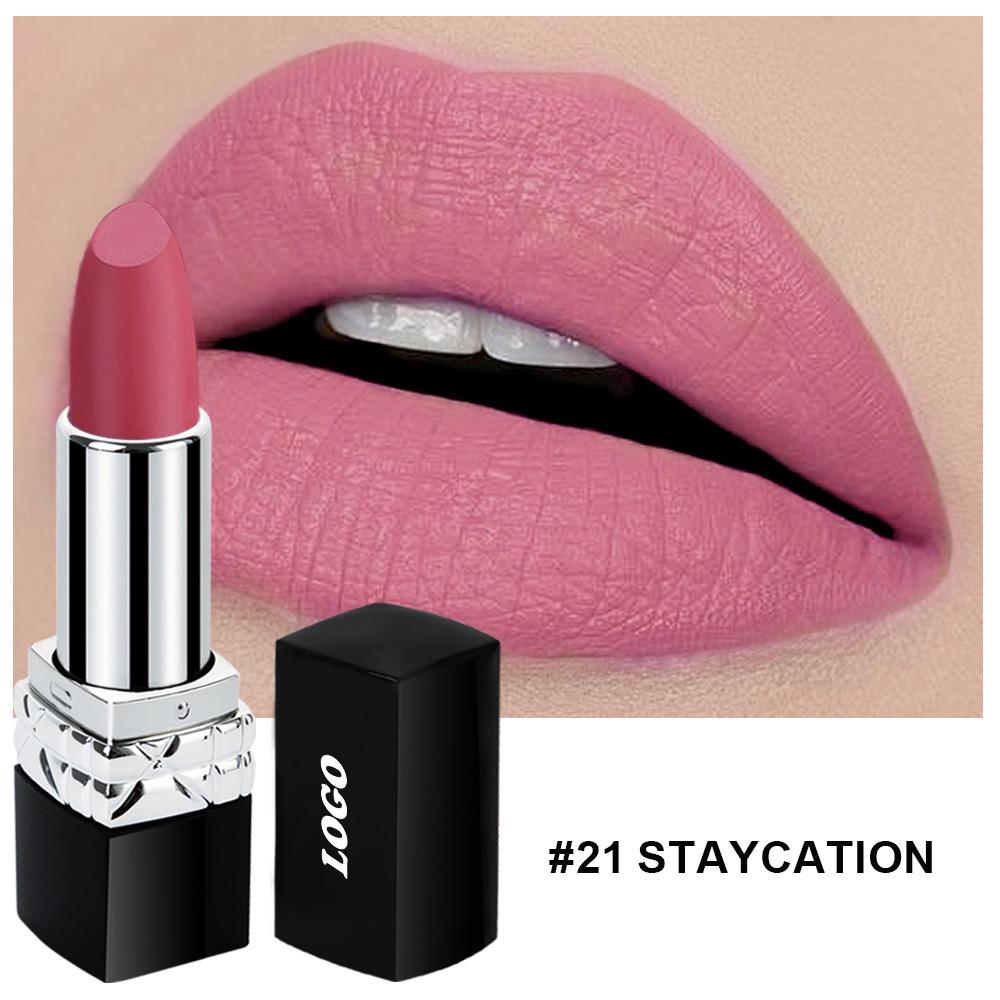 Non-Fading Waterproof Matte Lipstick – No Transfer, No Stick