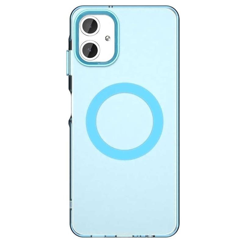 For Samsung Galaxy A06 4G Case Magsafe Wireless Charging Cover Samsung Galaxy A06 A16 A26 A36 A56 5G Matte TPU Phone Case Bumper
