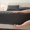 Waterproof Quilted Fitted Sheet: Urine-Proof Solid Color Mattress Protector