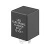 VekAuto Relay Electronic LED Flasher Relay Fix 5 Pin EP27 Turn Signal Flasher Universal Car Durable Plastic Black