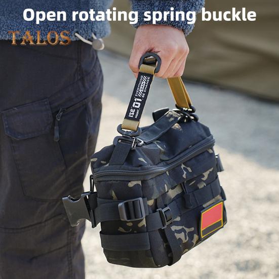 

Регульований плечовий ремінь швидкого зняття, вулична сумка крос-боді, зносостійкий багатофункціональний ремінь із щільною пряжкою білий/камуфляжний