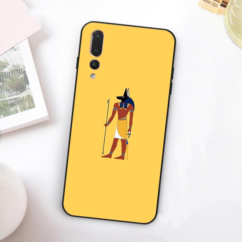 

Anubis Egyptian God For Huawei Nova Y60 Y70 Y90 Y72 Y73 Y61 Y91 7i 8i 11i 12i 12s 9 10 SE P20 P30 P40 Lite Case Huawei Nova 3i