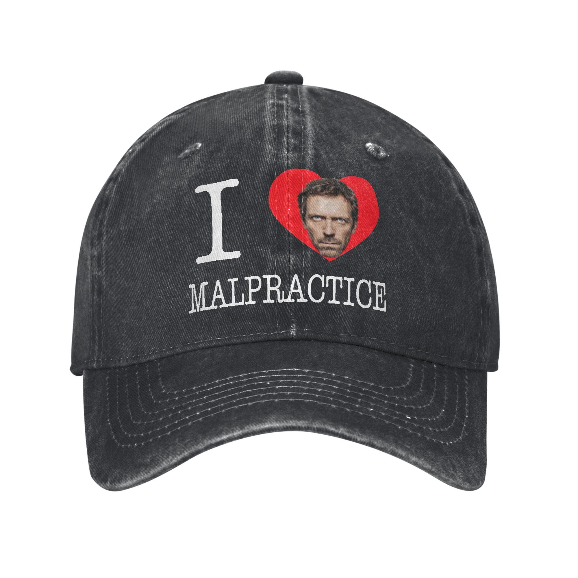 Unisex Women House MD Dr Gregory House Caps Accessories Baseball Cap Vintage  Snapback Hat Adjustable One Size