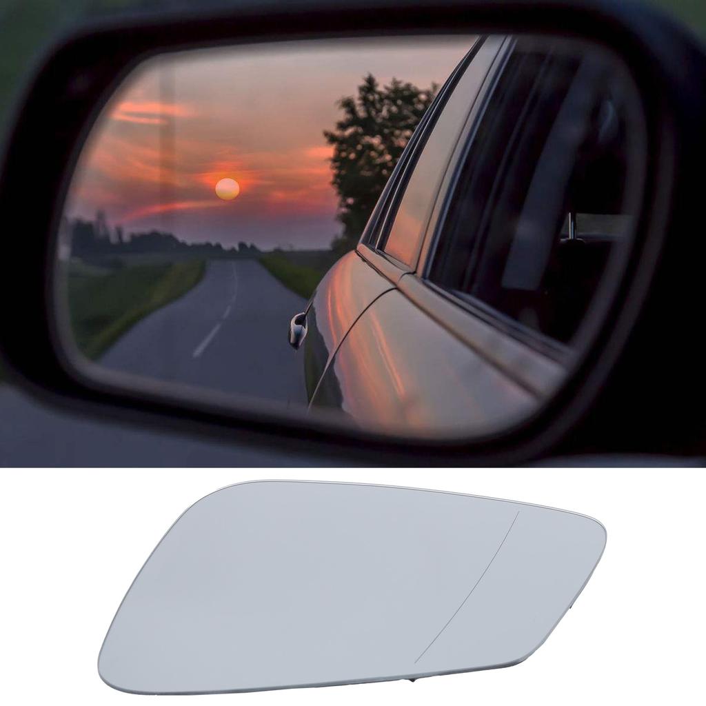 Car Heated Wing Mirror Glass Left Side 51167251583 Replacement for 1 Series F20 07Celsius2010‑02Celsius2015