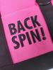 Backspin Cart Bag Round Cart Bag with Zipper Distribution Mini Tote Simple Pink Cute Flashy Distribution [BACKSPIN]
